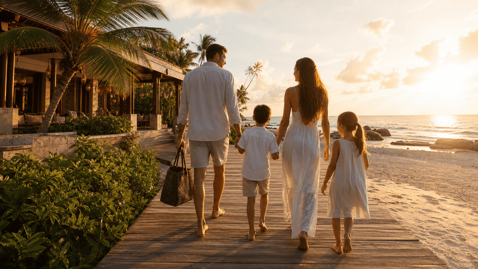 Scenic travel image used for Kerala service presentation
